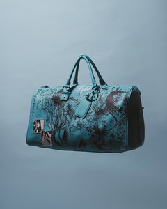 Sac de voyage en cuir premium rose style graffiti, grande capacité, design élégant et fabrication en gros - Product Image 5