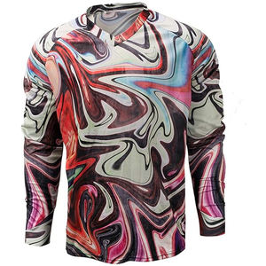 Jersey Unisex para Motocross, MX, Dirt Bike, Transpirable, de Poliéster/Nailon, para Ciclismo MTB, Ropa Deportiva para Motocicleta, de Secado Rápido, Personalizable - Product Image 3