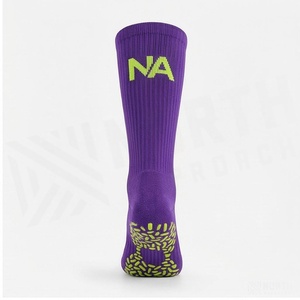 North Approach <b>Knee</b> <b>High</b> Running <b>Socks</b> Quick Dry Knitted for Adults Spring Season - Product Image 2