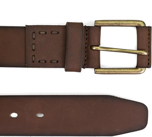 Nuevo y Elegante Hebilla de Cuero Genuino de Alta Calidad OEM para Cinturones Casuales de Hombre, Venta al por Mayor, Logotipo Personalizado, Cinturón para Vestir y Jeans - Product Image 2