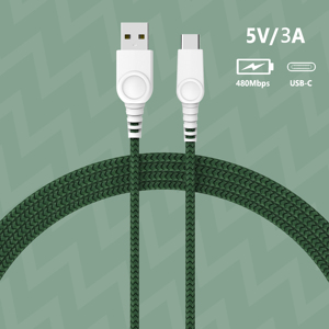 การชาร์จอย่างรวดเร็ว 1.8 ม. สำหรับสายเคเบิลที่มีตัวนำทองแดงบริสุทธิ์และฉนวนพีวีซีสำหรับไอแพด/ไอโฟน เครื่องใช้ไฟฟ้าภายในบ้านสำหรับระบบปฏิบัติการแอนดรอยด์ - Product Image 1