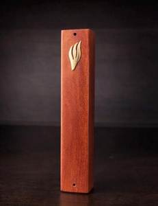 Trending Wooden Mezuzah <b>Case</b> Modern Traditional Jewish Doorpost Blessing Judaica Decor Gift - Product Image 6