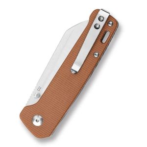 Couteau pliant multifonctionnel de poche, lame en acier inoxydable tranchante, compact et léger, outil utilitaire extérieur pour le camping et la pêche - Product Image 2