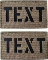 Nouveaux Patchs Thermocollants Personnalisés Découpés au Laser 2026 – Formes Rectangulaires et Cœur Multicolores à Repasser sur Tissu – Sans Minimum de Commande