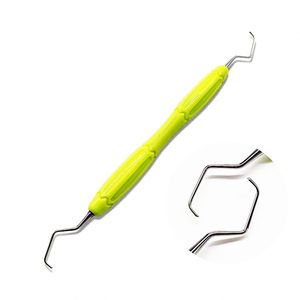 Curette Gracey professionnelle 1 pièce |   Détartreur parodontal à manche en silicone de qualité supérieure |   Acier inoxydable de qualité chirurgicale réutilisable - Product Image 1