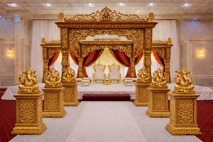 Mandapam Tradicional para Bodas Tamilas, Impresionante Mandapam de Estilo Gopuram para Bodas del Sur de la India, 2026, Estados Unidos - Product Image 3