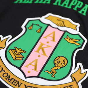 เสื้อฟุตบอลสีดำสำหรับผู้ชาย ปักลายเชนิลล์ สไตล์กรีก สำหรับชมรมนักกีฬา แขนสั้น ระบายอากาศได้ดี ผ้าตาข่าย สไตล์สปอร์ต - Product Image 3