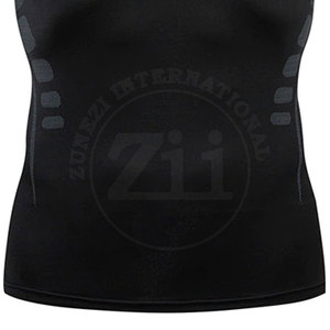 Chemises de compression à manches courtes pour hommes, personnalisables avec logo, respirantes, ajustées, en Spandex/Polyester, grandes tailles, dernier design, vente chaude - Product Image 3