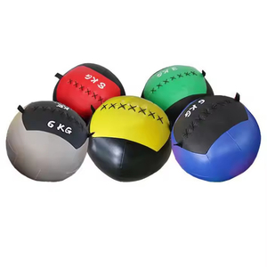 Ballons de médecine en cuir sur mesure, fabrication directe d'usine, haute qualité, écologiques, dernier design, ballons de boxe. - Product Image 2