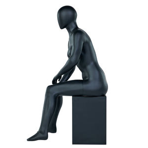 Mannequin féminin de bonne qualité assis sur une chaise, mannequin féminin en position assise, mannequin de corps entier pour l'affichage de vêtements - Product Image 4