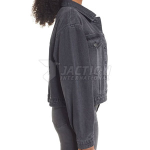Chaqueta de Mezclilla de Primera Calidad en Oferta, Transpirable y Cómoda para Mujer, Venta en Línea - Product Image 4