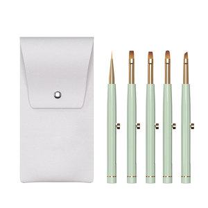 Juego de Pinceles Profesionales de Nailon Duradero para Arte de Uñas con Pinceles de Detalle Fino para Pintar con Esmalte en Gel y Diseños Creativos de Uñas - Product Image 1