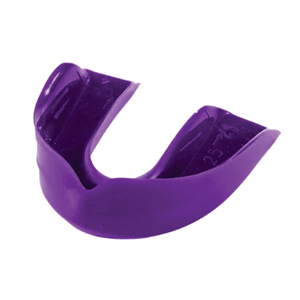 Protector Bucal de Boxeo de Doble Capa Morado, Moldeable, de EVA, Equipo Deportivo Protector para Adultos - Product Image 1