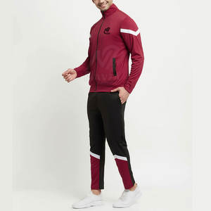 Survêtement pour homme sur mesure avec contraste de couleurs, vente en gros, qualité supérieure, en promotion - Product Image 3