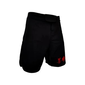 Men's MMA Boxing Shorts Custom Logo Printed Solid Nonwoven 100% Cotton Quick Dry Martial Arts Wear - Product Image 2