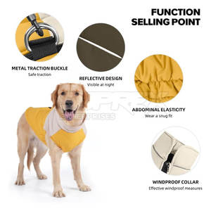 Abrigo de Invierno para Perro, de Poliéster y Algodón, Ecológico, Moderno y Cálido, para Uso en Exteriores con Clima Frío - Product Image 4