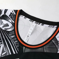 Pakaian Olahraga Premium Set Pakaian Olahraga Trendi Bahan Bernapas Tahan Keringat Lembut Nyaman Dipakai Perlengkapan Basket