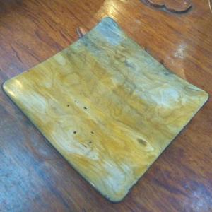 Bandeja de Servir Rectangular de Cuerno de Búfalo con Diseño de Corazón Rústico para Boda, Vajilla para Frutas, Precio Bajo - Product Image 3