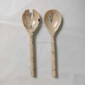 Juego de cubiertos con diseño de remolino de resina de mejor diseño, vajilla familiar, vajilla, servidor de ensalada, herramientas para servir para cocina y hogar - Product Image 4