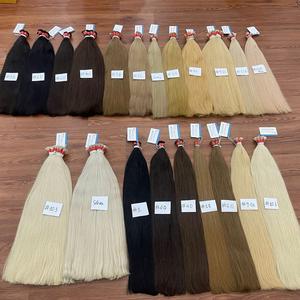 Produit Hautement Recommandé Extensions de Cheveux en Gros 100% Cheveux Humains Vietnamiens Vierges Pointes Épaisses Diverses Couleurs - Product Image 1