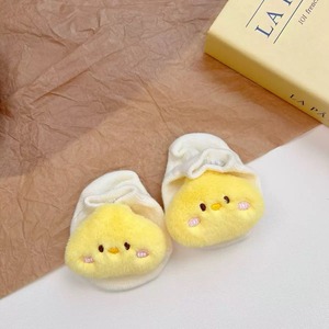Chaussettes Bébé Antidérapantes en Coton Tricoté Motif Animal de Dessin Animé Mignon 0,5-3 Ans Printemps Décontracté Design Peluche - Product Image 2