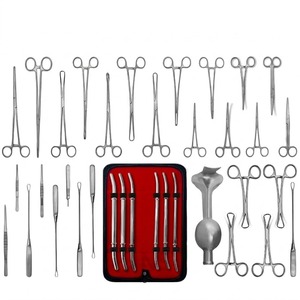 Ensemble d'instruments chirurgicaux gynécologiques de dilatation et curettage (D&C) de haute qualité, 35 pièces, en acier inoxydable allemand, réutilisable, OB/GY Pacho - Product Image 4