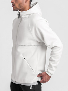 Custom Men's <b>Zip</b> up Hoodies Personalized <b>Full</b>-<b>Zip</b> Hooded <b>Sweatshirt</b> With Matching Pants Casual Athletic Tracksuit - Product Image 4