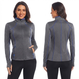 New Fashion Outdoor Casual Women <b>Yoga</b> <b>jacket</b> in top quality reversible breathable Women <b>Yoga</b> <b>jacket</b> with color customized - Product Image 6
