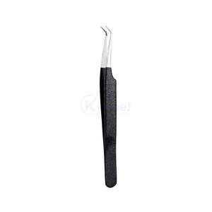 Acier inoxydable courbé professionnel de haute qualité. Pinces à épiler pour extensions de cils, pour une pose facile des cils - Product Image 5
