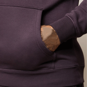 Sudadera con capucha para hombre de corte holgado, de felpa de algodón, con hombros caídos, bolsillo canguro y ribetes acanalados, estilo moderno casual streetwear - Product Image 6