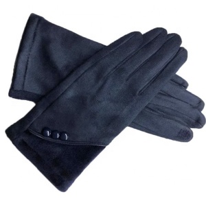 Gants d'hiver pour femmes en coton et spandex avec écran tactile doux Gants de ski quotidiens en plein air avec logo personnalisé Style uni - Product Image 4
