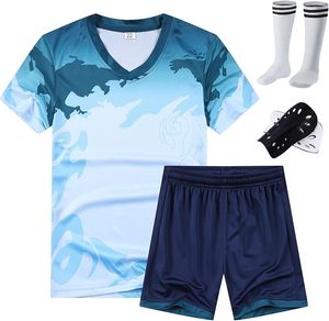 Ensemble de volley-ball pour hommes 100 % polyester, séchage rapide, design de haute qualité, très demandé, fabriqué au Pakistan. - Product Image 4