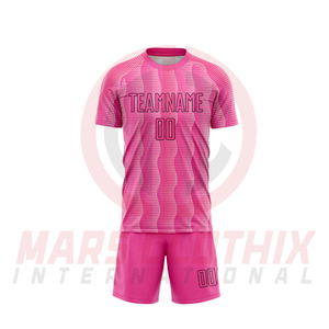 100% Polyester Material Made Quick Dry V Neck Short Sleeve <b>Soccer</b> Uniform Most Demanding Custom Color <b>Soccer</b> Uniforms Sets - Product Image 2