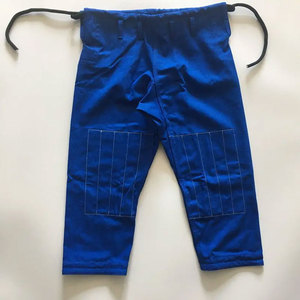 Top-Quality Cotton Brazilian Jiu Jitsu Gi Uniform Blue Color with White <b>Belt</b> Medium Weight BJJ <b>Kimonos</b> for Men and Women - Product Image 4