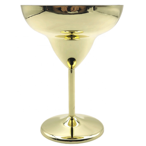 Copa de Martini de Metal de Diseño Moderno, Transparente, de Acero Inoxidable, para Cócteles en Casa, Fiestas, Logotipo Personalizado, Idea de Regalo al por Mayor para Vino - Product Image 2