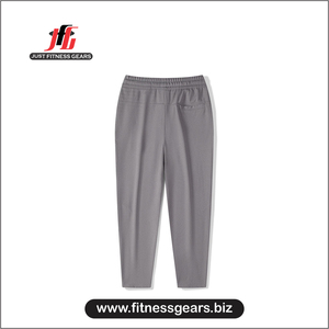 JUST FITNESS GEARS Pantalon de jogging décontracté grande taille pour homme, taille élastique, anti-plis, coupe confortable, en molleton - Product Image 3