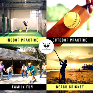 Custom Logo Leather Cricket Balls Professional Grade Alum Tanned Yellow With Black Cricket Balls for Practice and Competition - Product Image 6