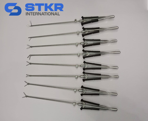 STKR INTERNATIONAL Juego de Instrumentos Quirúrgicos de Acero Inoxidable de 8 Piezas de Calidad Premium para Cirugía Cardíaca con Válvula Manual, Certificado CE - Product Image 3