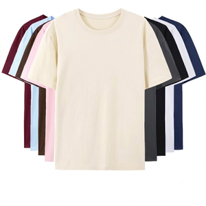 เสื้อยืดผู้ชายไซส์ใหญ่ ผ้าฝ้าย 100% เนื้อหนา ทรงหลวม แขนสั้น คอกลม สไตล์ลำลอง สตรีทแวร์ - Product Image 1