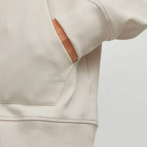 Sweat à capuche décontracté pour homme 100 % coton, pull thermique d'hiver avec logo personnalisé, technique de broderie unie - Product Image 6