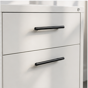 OEM Free Sample Matte <strong>Black</strong> Minimalist Steel Bar Pull Cabinet Handle for Kitchen Bedroom Warehouse Wardrobe Drawer Dresser - Product Image 5