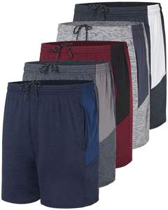 Shorts de sport pour hommes respirants, personnalisés, de haute qualité, unis, pour la course à pied, l'entraînement et la gym - Product Image 1