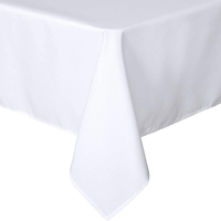 Nappe carrée en tissu, couleur unie, style minimaliste, faite à la main, lavable, pour mariage et usage domestique