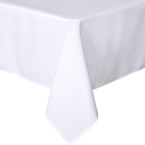 Modern European Linen Handmade Washable Square Table Cover Solid Color Nonwoven <b>Tablecloth</b> for Home Weddings Hotels - Product Image 5