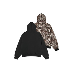 Sudadera con capucha y cremallera para hombre, de corte regular, mezcla de algodón, estilo chaqueta. - Product Image 2