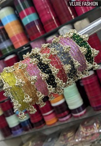 Bracelets en verre plaqué argent colorés et tendance pour femmes – Empilables, écologiques et personnalisables – Bijoux de poignet quotidiens - Product Image 4