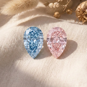 Diamante Rosa Brillante Corte Pera de 5.00 - 5.10 CTS, Claridad VVS2 VS1, Certificado Premium, Diamante Suelto Cultivado en Laboratorio - Product Image 6