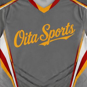 Maillot de lacrosse unisexe gris et rouge sublimé, léger, en polyester, réversible, uniforme sportif, tenue d'équipe, vêtements d'entraînement, vêtements athlétiques - Product Image 5