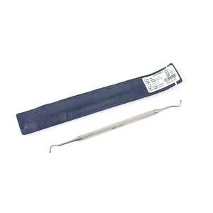 Lime dentaire professionnelle double face pour pose de résine composite, instrument à poignée moletée pour une base précise en chirurgie - Product Image 4
