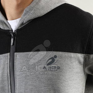 Ensemble de survêtement décontracté pour homme respirant à capuche avec motif uni pour les sports et l'entraînement en plein air au printemps, qualité supérieure - Product Image 6